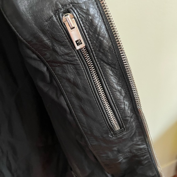 Rag & Bone Leather Jacket (Duke Model). Size large. Great condition. - Picture 6 of 8